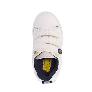 Foto 5 | Tenis Escolares Bubble Gummers Para Niño Blanco Gelogía
