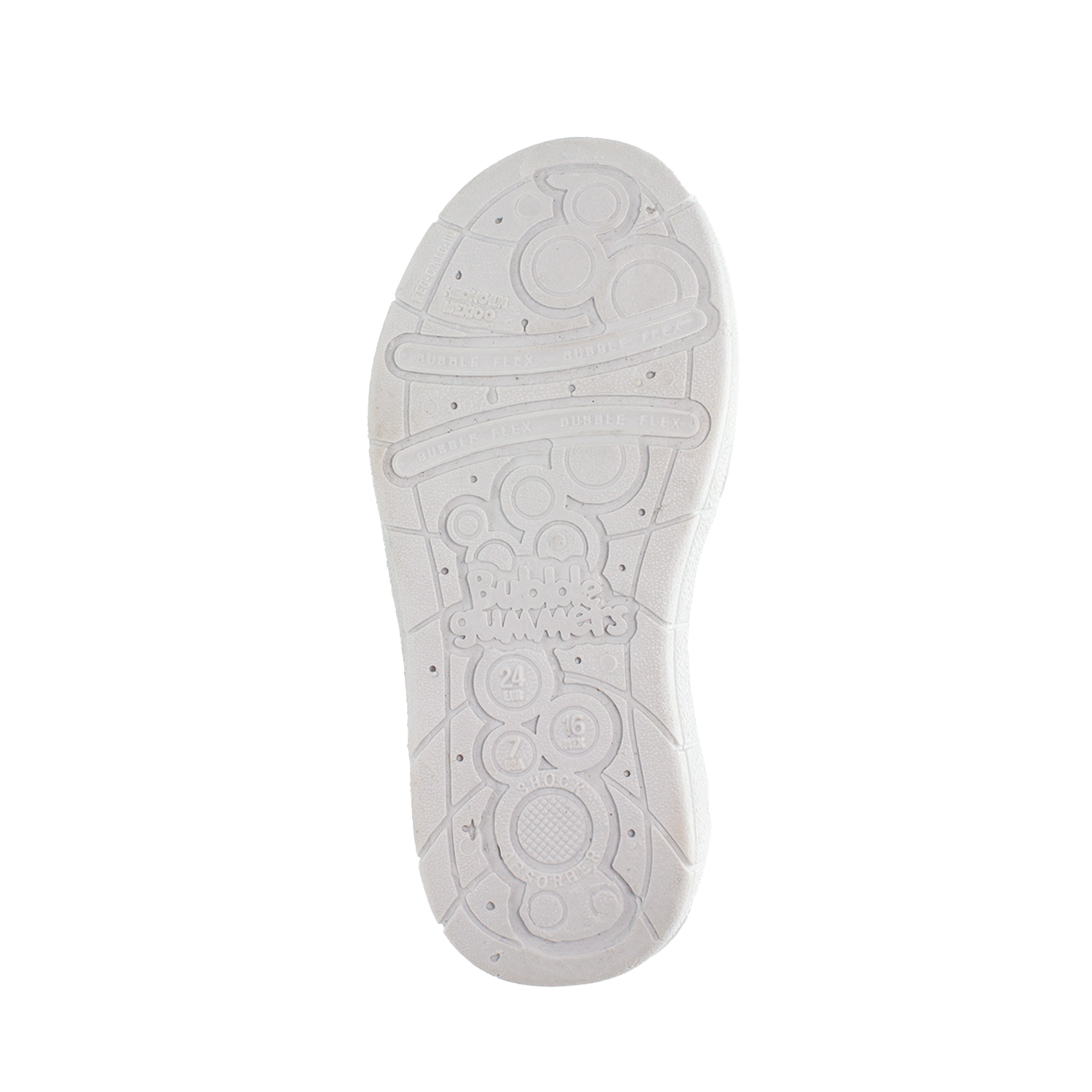 Foto 7 pulgar | Tenis Escolares Bubble Gummers Para Niño Blanco Gelogía