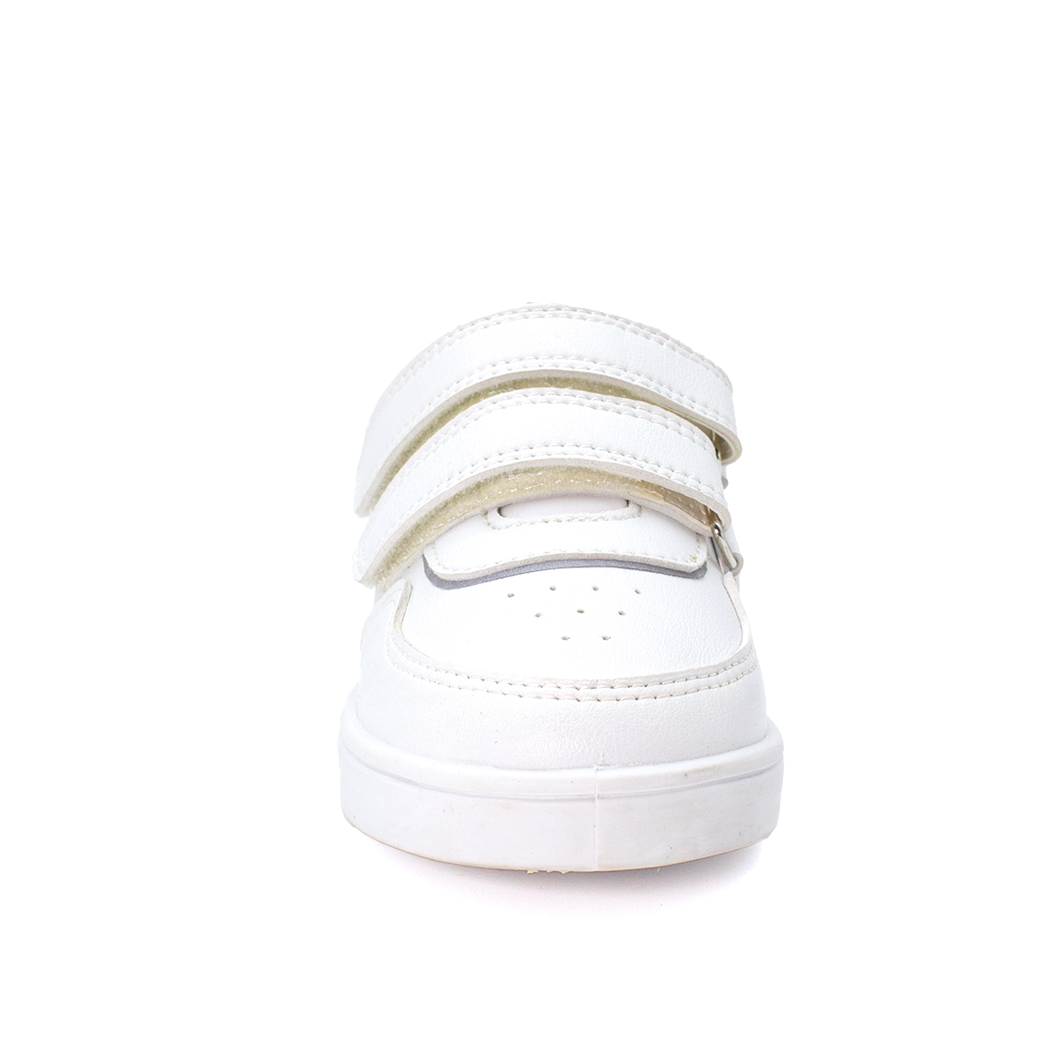 Foto 3 pulgar | Tenis Escolares Bubble Gummers Blancos Orus Velcro Para Niños
