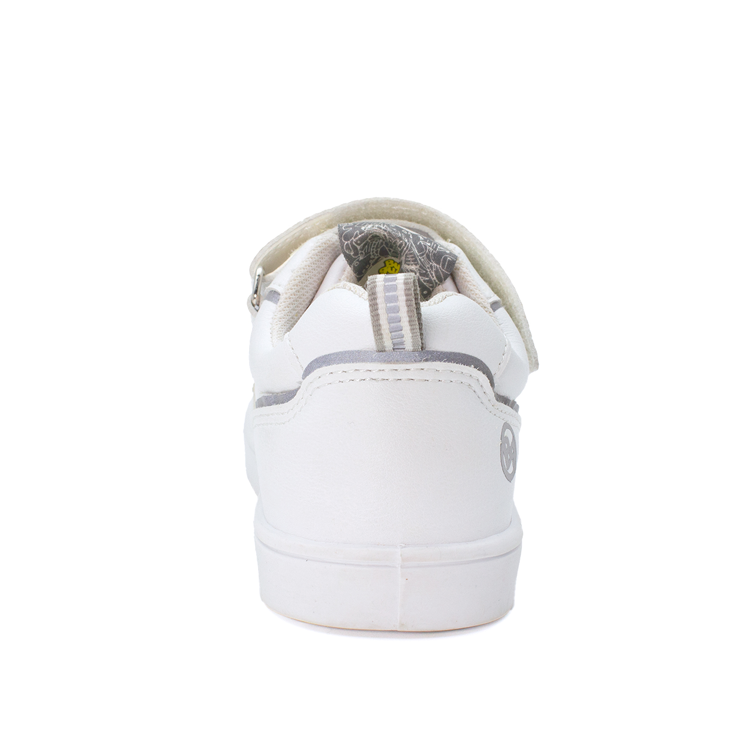 Foto 5 pulgar | Tenis Escolares Bubble Gummers Blancos Orus Velcro Para Niños