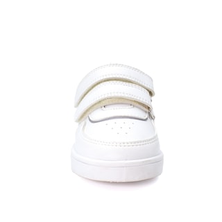 Foto 2 | Tenis Escolares Bubble Gummers Blancos Orus Velcro Para Niños