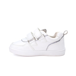 Foto 7 | Tenis Escolares Bubble Gummers Blancos Orus Velcro Para Niños