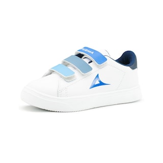 Foto 3 | Tenis Urbano Pirma Para Niño Casuales Antiderrapante 18-21.5 Blanco