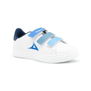 Foto 4 | Tenis Urbano Pirma Para Niño Casuales Antiderrapante 18-21.5 Blanco