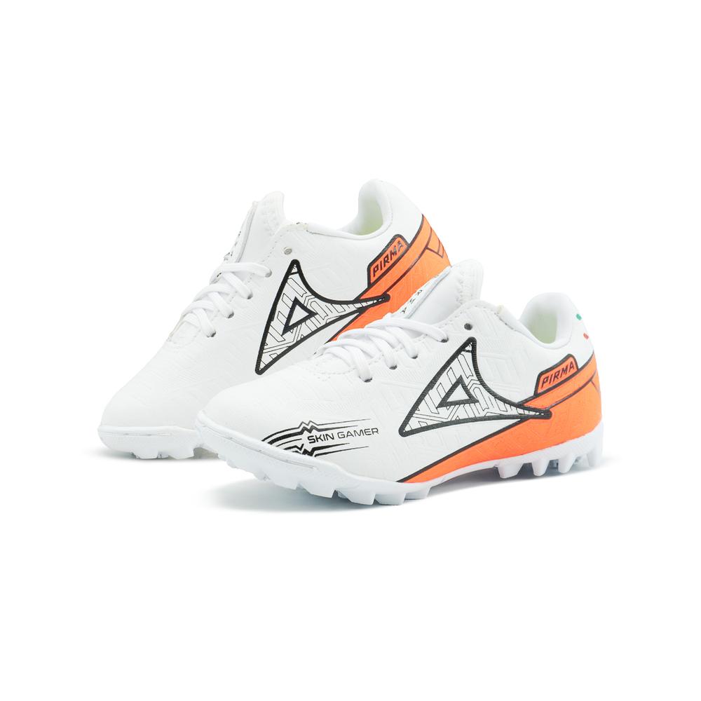 ''tenis Turf Pirma Niño: Blanco/rojo 3047 - Atrévete'' Rojo