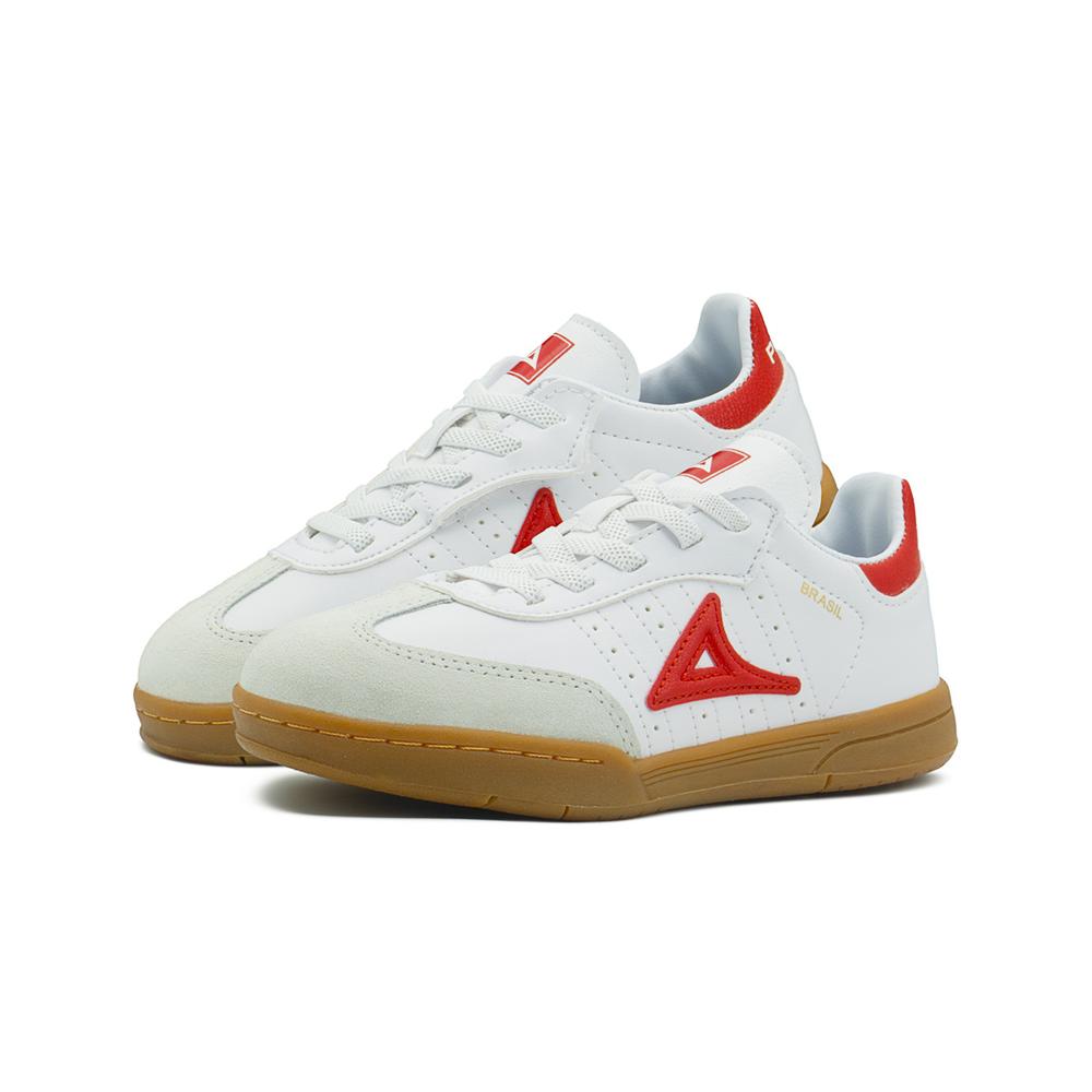 Foto 2 | Tenis Pirma Brasil Sneaker Para Niño Estilo Urbano Deportivo Rojo