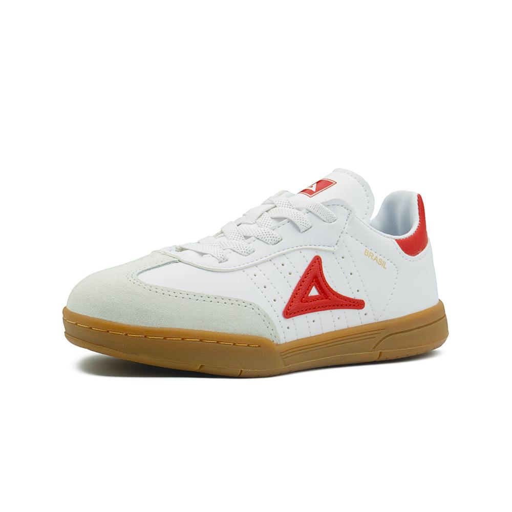 Foto 5 pulgar | Tenis Pirma Brasil Sneaker Para Niño Estilo Urbano Deportivo Rojo