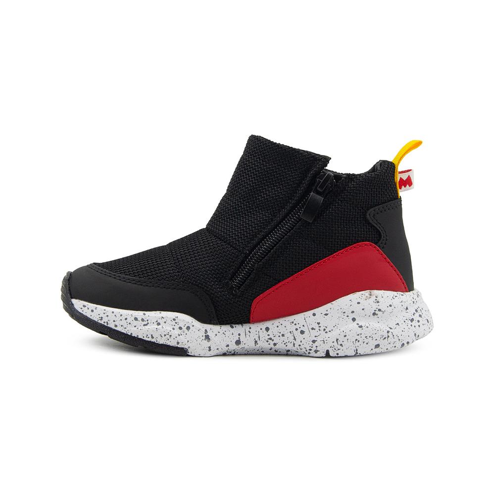 Foto 6 pulgar | Tenis Niño Bota Tropicana Negro Mickey Mouse Antiderrapates Negro