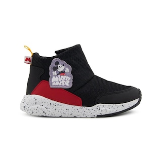 Foto 6 | Tenis Niño Bota Tropicana Negro Mickey Mouse Antiderrapates Negro