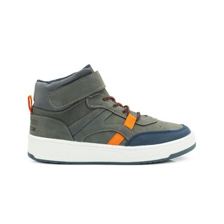 Foto 6 | Roddyck Niño Tenis Bota Gris Casual Antiderrapante Velcro Gris Oscuro