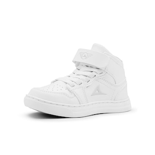 Foto 4 | Tenis Bota Para Niño Pirma Suela Cosida Con Antiderrapante Blanco