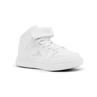 Foto 5 | Tenis Bota Para Niño Pirma Suela Cosida Con Antiderrapante Blanco