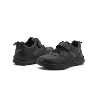 Foto 3 | Tenis Escolar Para Niño Tropicana Spiderman Deportivo Negro Negro