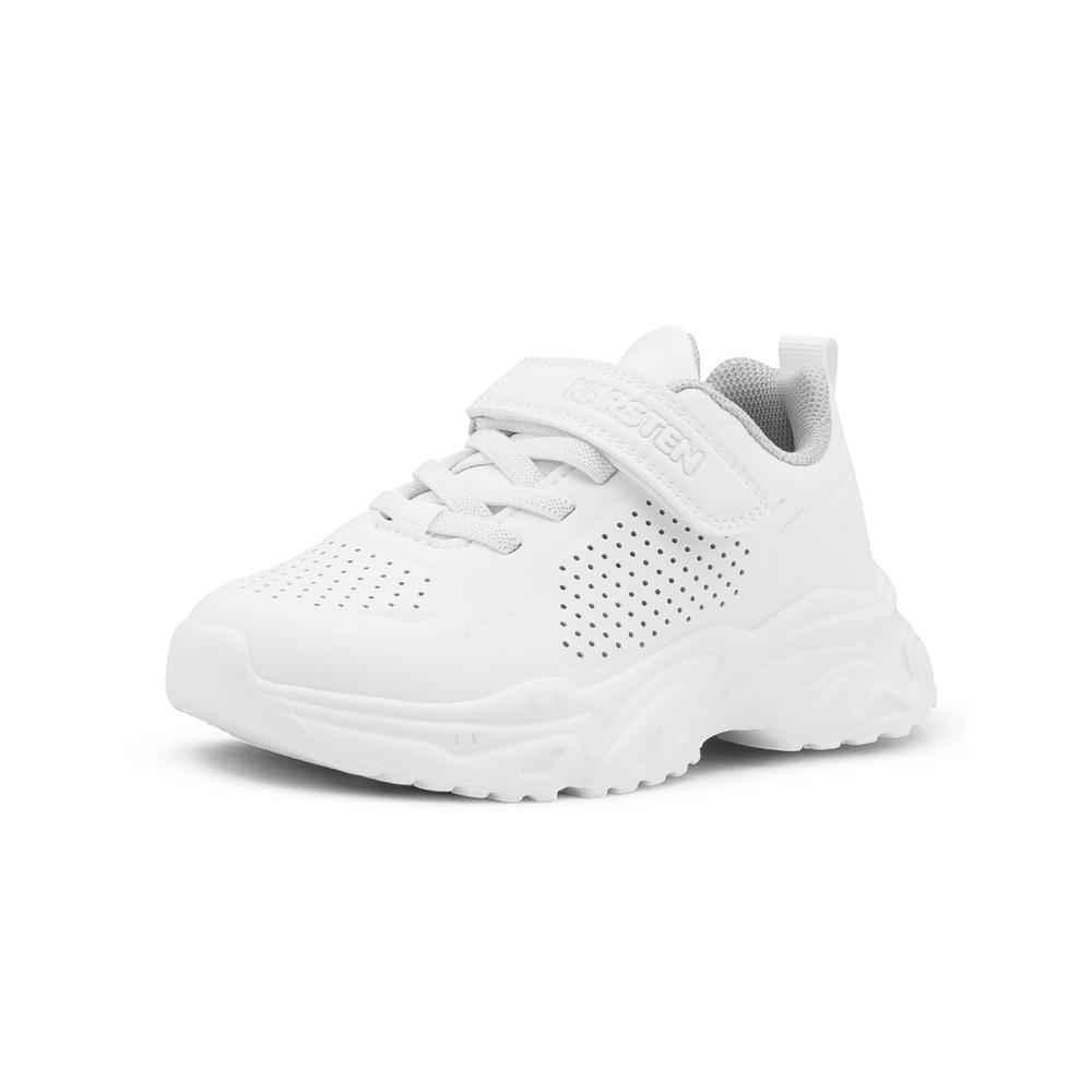 Foto 4 | Tenis Escolares Karsten Blancos para Niño
