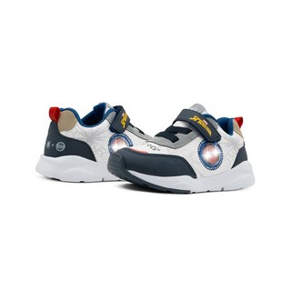 Foto 2 | Tenis Niño Luces Marvel Spider Man Antiderrapante 15-21 Blanco