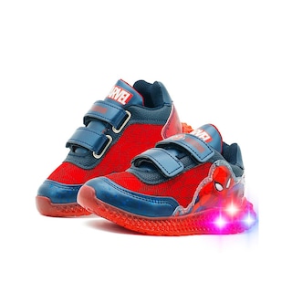 Foto 1 | Tenis Con Imaginación Para Niños Spider-man Con Luces Casual Azul Marino