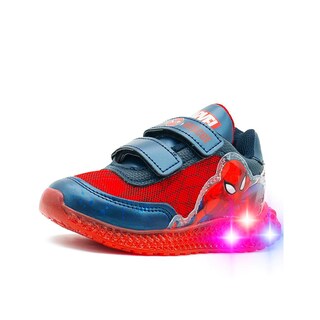 Foto 3 | Tenis Con Imaginación Para Niños Spider-man Con Luces Casual Azul Marino