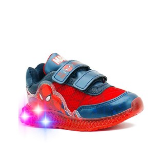 Foto 4 | Tenis Con Imaginación Para Niños Spider-man Con Luces Casual Azul Marino