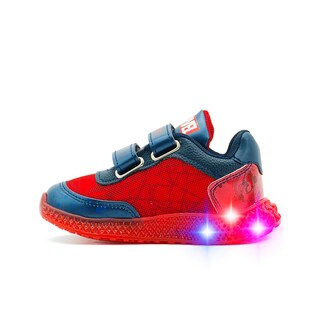 Foto 5 | Tenis Con Imaginación Para Niños Spider-man Con Luces Casual Azul Marino