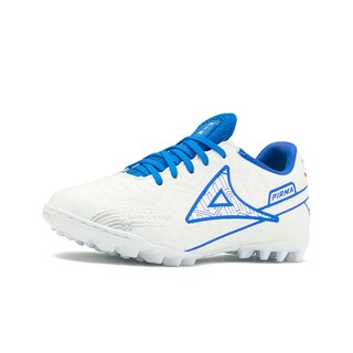 Foto 3 | Tenis Pirma Para Niño Fútbol Soccer Tachos Blanco/azul 15-17 Blanco