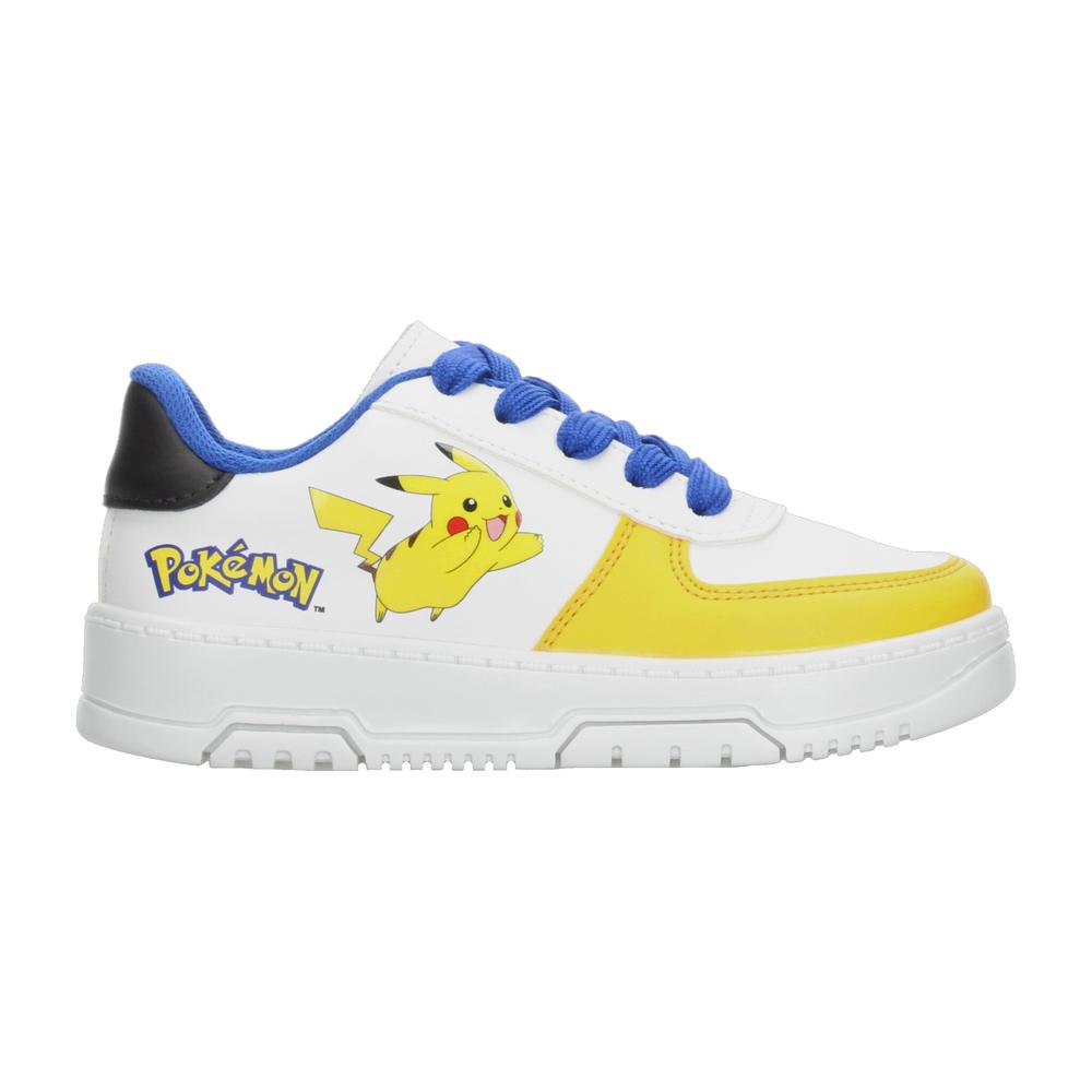 Foto 2 pulgar | Tenis Pokemon Blanco Para Niño T15-17 [pok6] Blanco