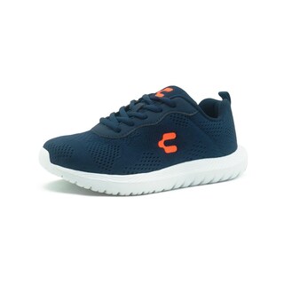 Foto 4 | Tenis Charly Kids Para Niño Deportivos Ligeros Suela Eva Marino/naranja Azul Oscuro