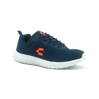 Foto 5 | Tenis Charly Kids Para Niño Deportivos Ligeros Suela Eva Marino/naranja Azul Oscuro