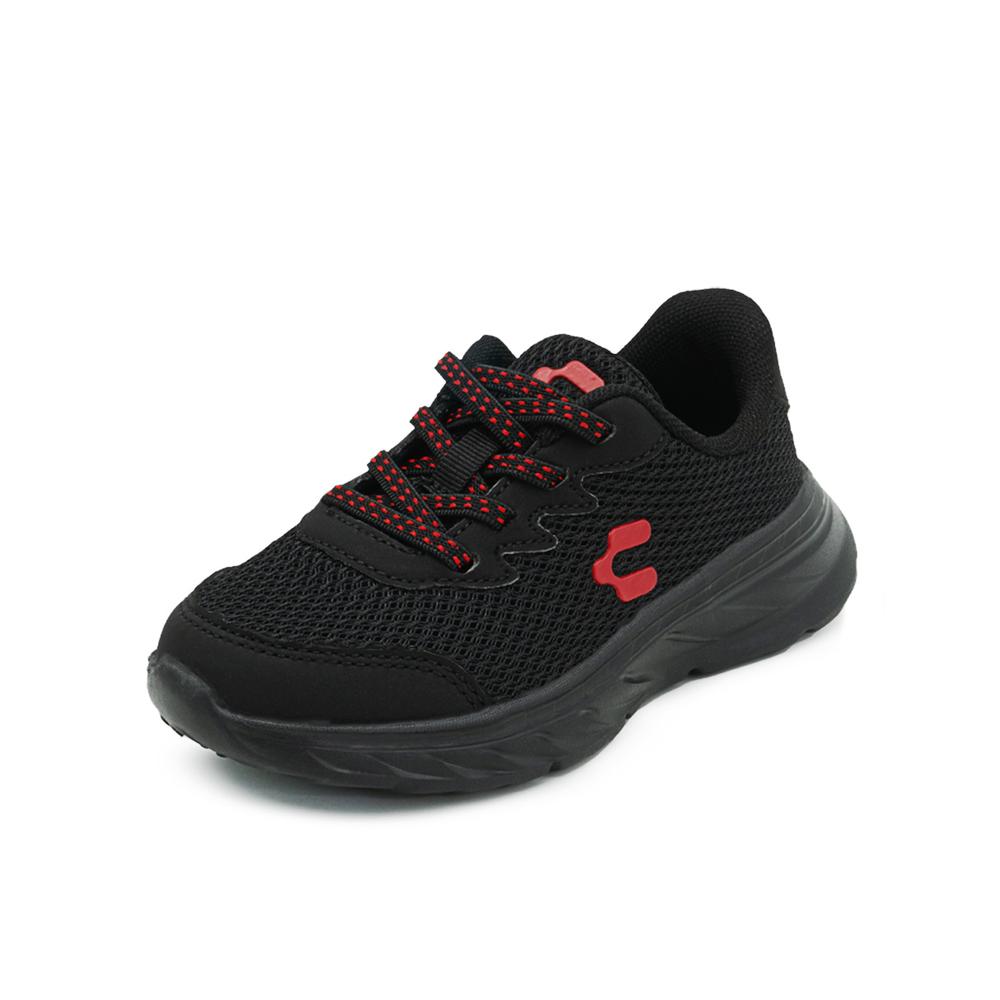 Foto 4 pulgar | Tenis Charly Para Niños Cómodos Ligeros Running Color Negro Negro