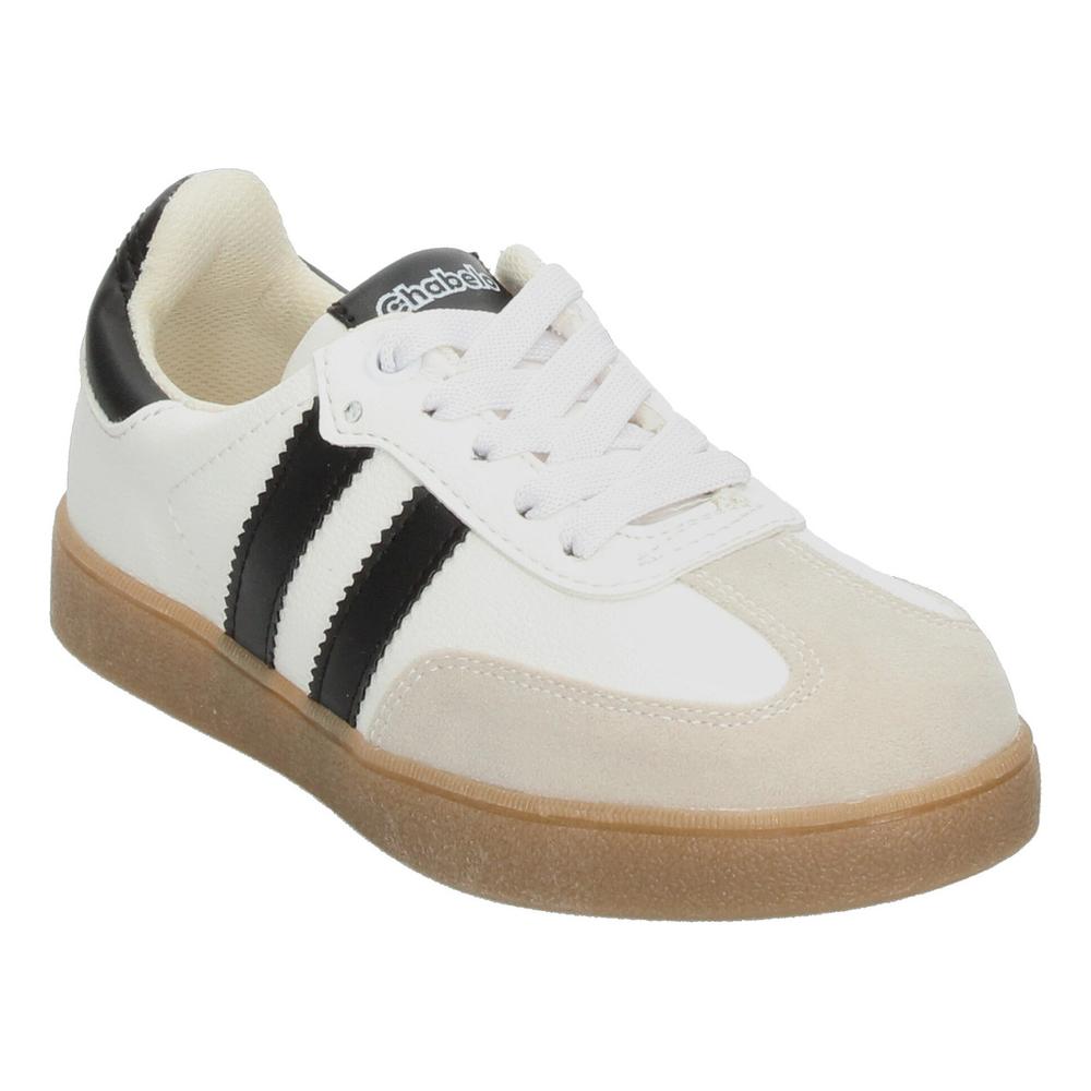 Foto 5 pulgar | Tenis Chabelo Latte Niño Ligero Moderno Casual De Moda Resistente Retro Versátil Duradero T18-22 Negro