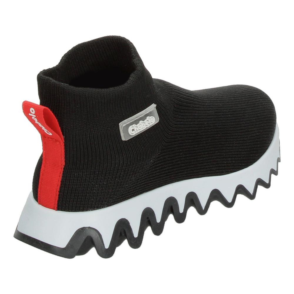 Foto 4 pulgar | Tenis Chabelo Negro Para Niño Casual Moderno Ligero Comodo Practico Resistente Flexible Sin Agujetas Negro