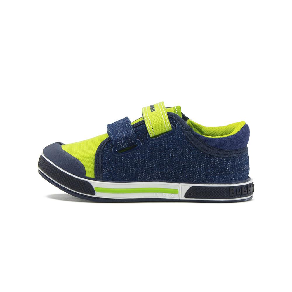 Foto 4 pulgar | Tenis Choclo Niño Bubble Gummers Velcro Puntera Marino Azul Marino
