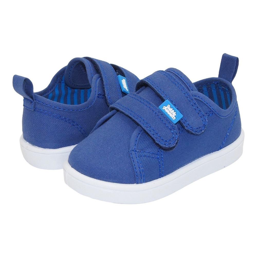 Foto 2 pulgar | Tenis Niño Velcro Bubble Gummers Macky Azul Rey 14-19 Azul Marino