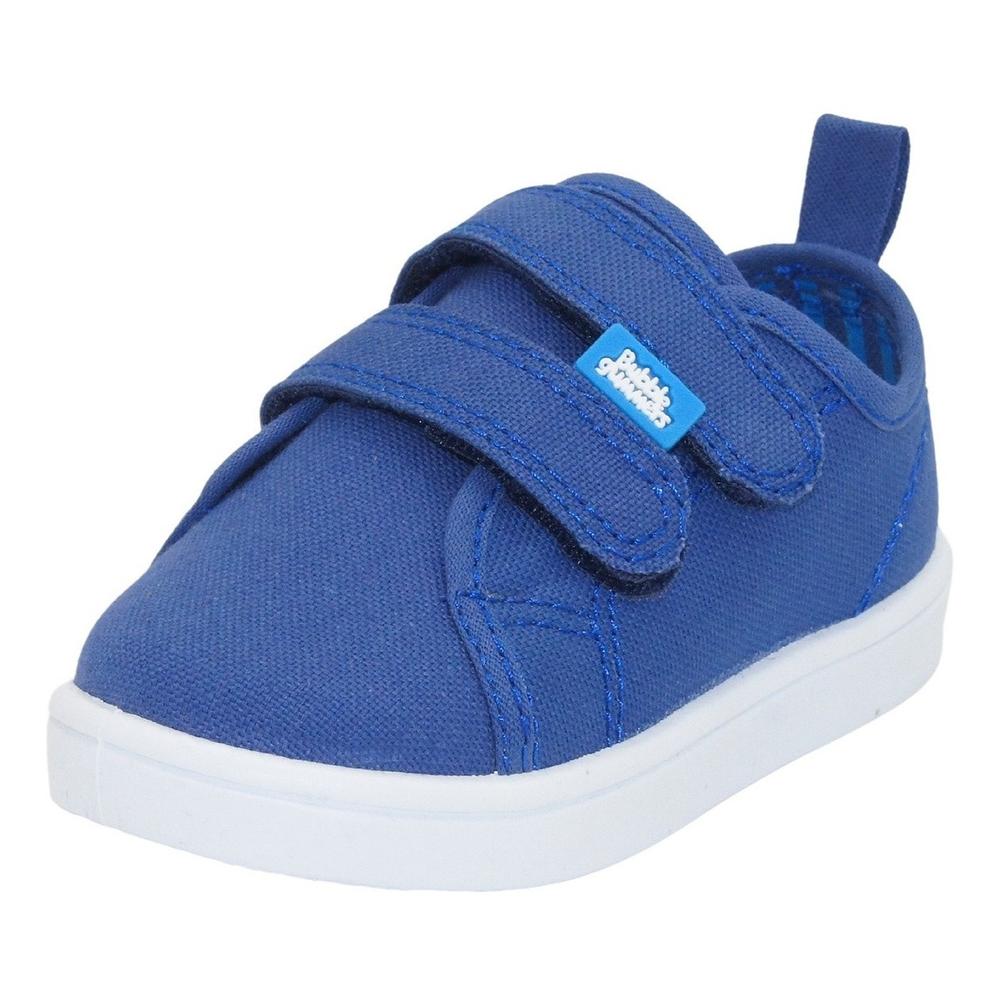 Foto 3 pulgar | Tenis Niño Velcro Bubble Gummers Macky Azul Rey 14-19 Azul Marino