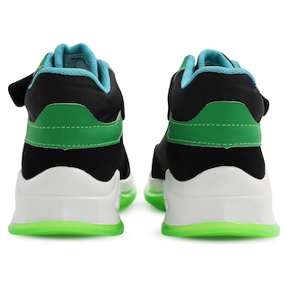 Foto 5 | Tenis Minecraft Creeper Media Bota Negro Para Niño