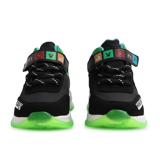 Foto 8 | Tenis Minecraft Creeper Media Bota Negro Para Niño
