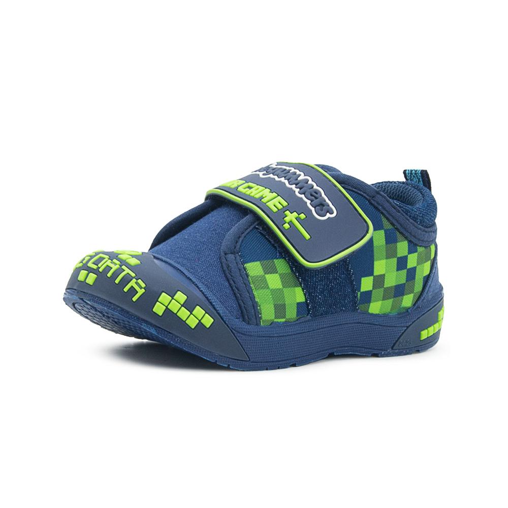 Foto 5 pulgar | Tenis Para Niño Bubble Gummers Gamer Puntera Protección Verde