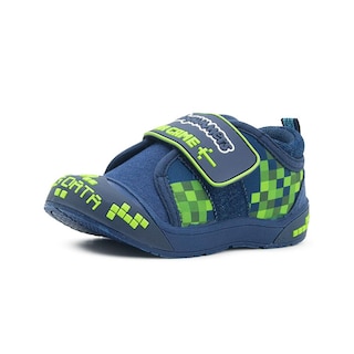 Foto 4 | Tenis Para Niño Bubble Gummers Gamer Puntera Protección Verde