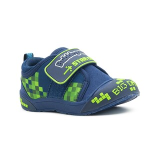 Foto 5 | Tenis Para Niño Bubble Gummers Gamer Puntera Protección Verde