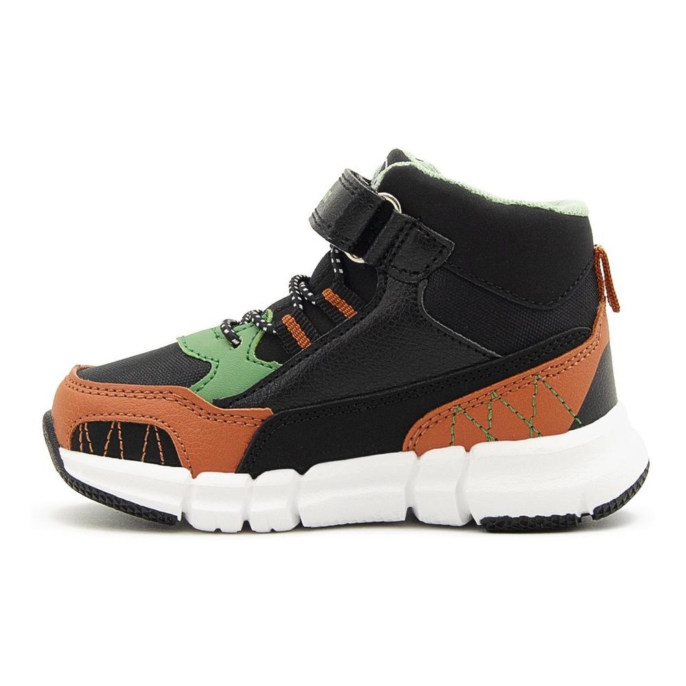 Foto 5 | Tenis Bota Niño Bubble Gummers Importado Negro/miel 14-21 Negro