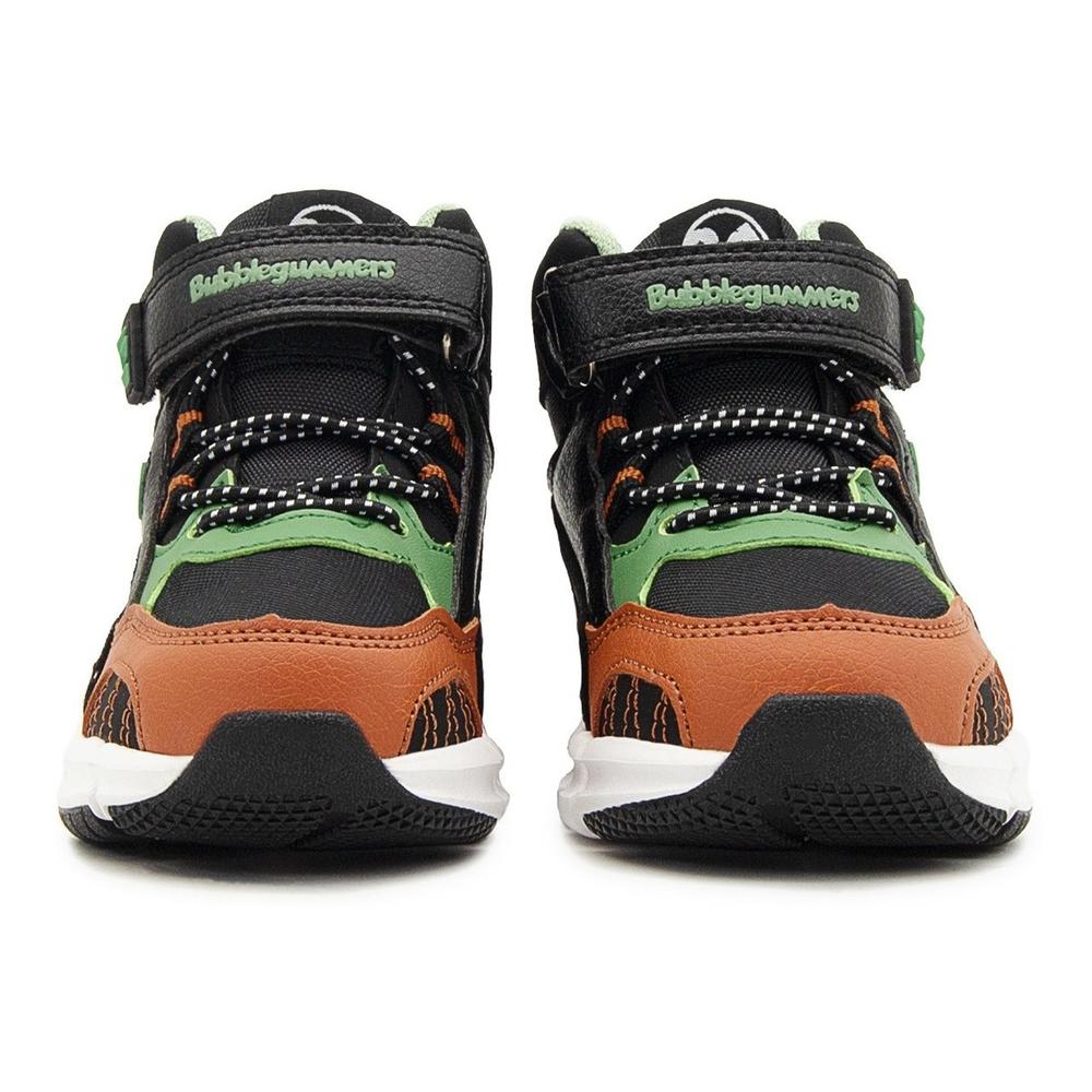 Foto 6 | Tenis Bota Niño Bubble Gummers Importado Negro/miel 14-21 Negro
