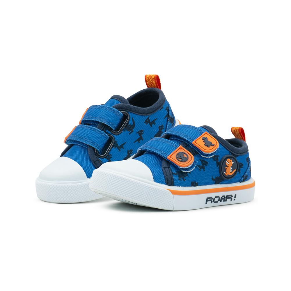 Foto 1 | Tenis Niño Bubble Gummers Dinosaurio Velcro Marino 13-17 Naranja