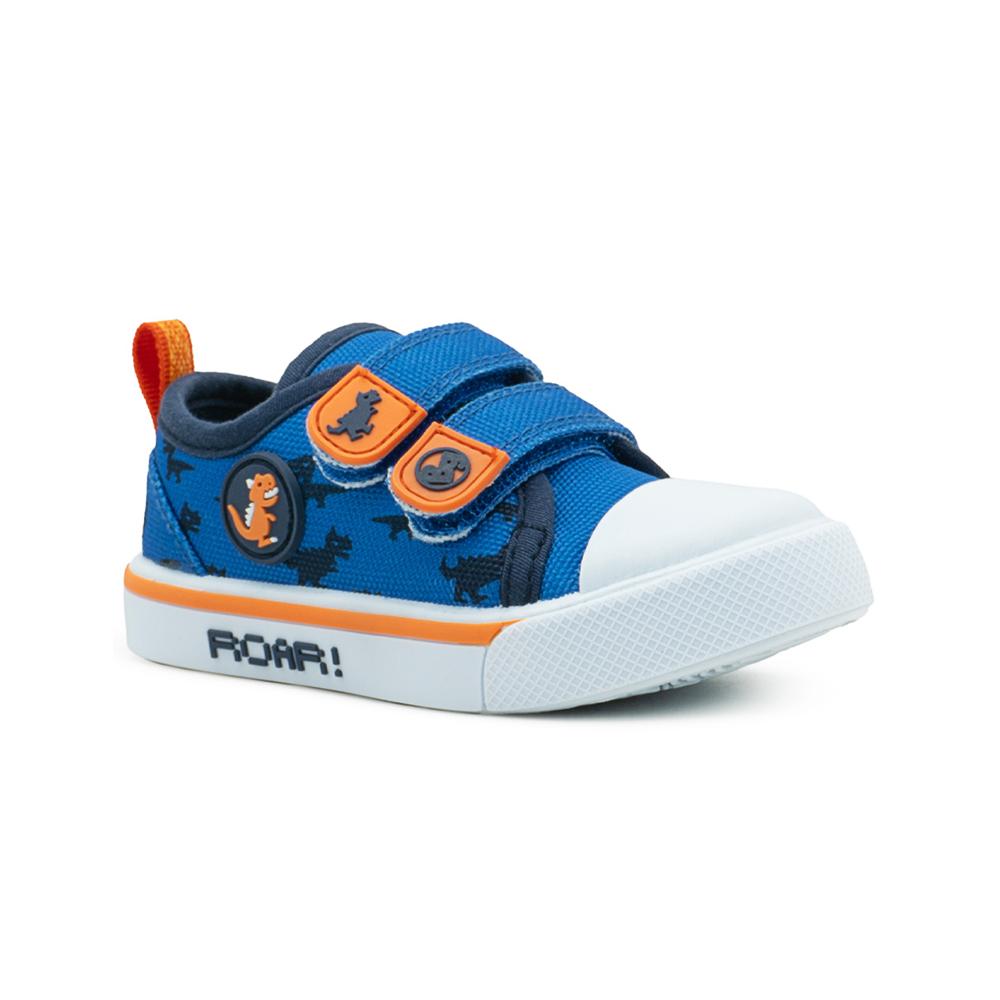 Foto 5 | Tenis Niño Bubble Gummers Dinosaurio Velcro Marino 13-17 Naranja