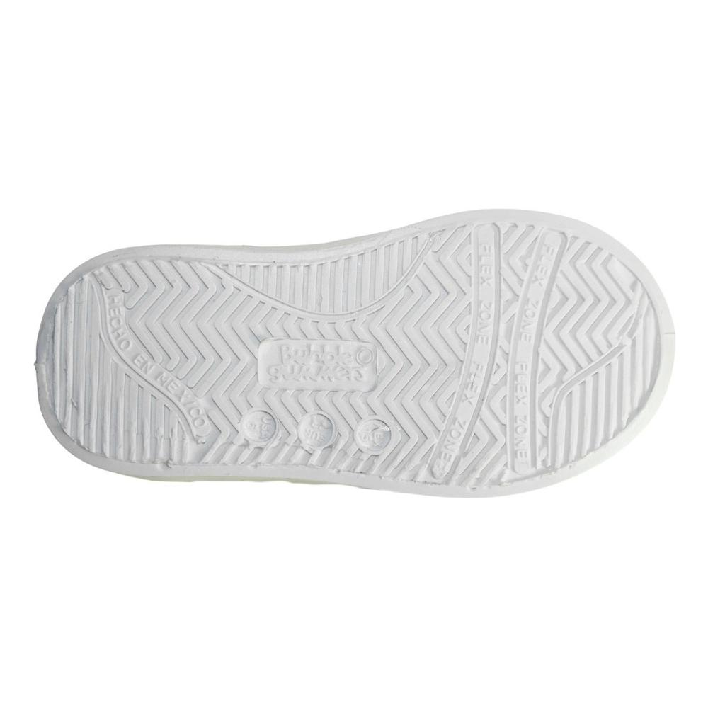 Foto 7 pulgar | Tenis Gamer Velcro Niño Bubble Gummers Mike Bco/rey 14-19 Blanco