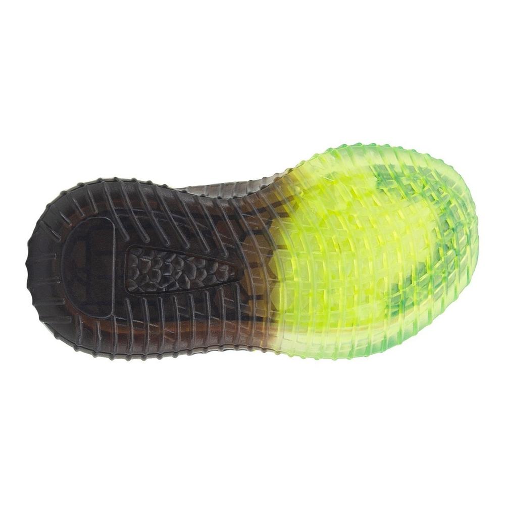 Foto 7 pulgar | Tenis Luces Niño Bubble Gummers Velcro Police Negro 14-20 Negro