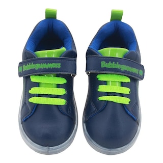 Foto 5 | Tenis Niño Luz Led Bubble Gummers Velcro Nimbus 14-19 Azul Marino