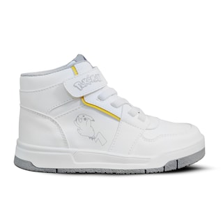Foto 1 | Tenis Pokemón Pikachu Media Bota Blancos Para Niño