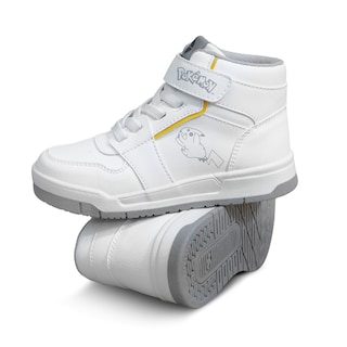 Foto 3 | Tenis Pokemón Pikachu Media Bota Blancos Para Niño