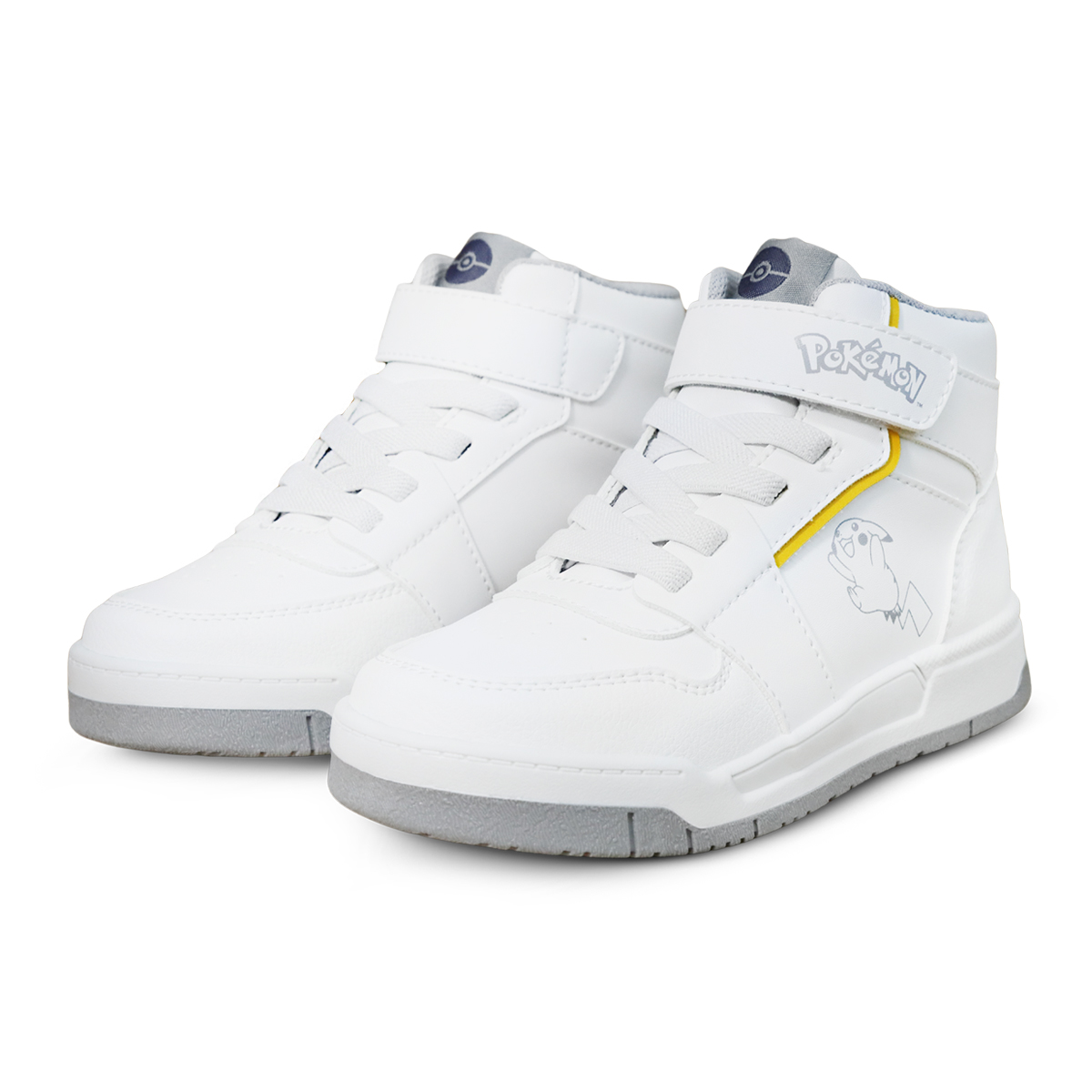 Foto 6 | Tenis Pokemón Pikachu Media Bota Blancos Para Niño