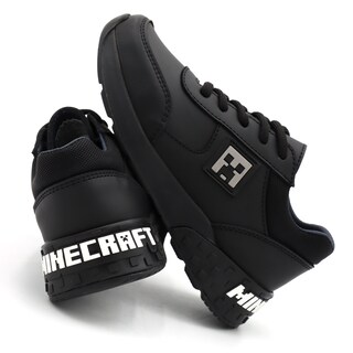 Foto 6 | Tenis Minecraft Creeper Negros Para Niño