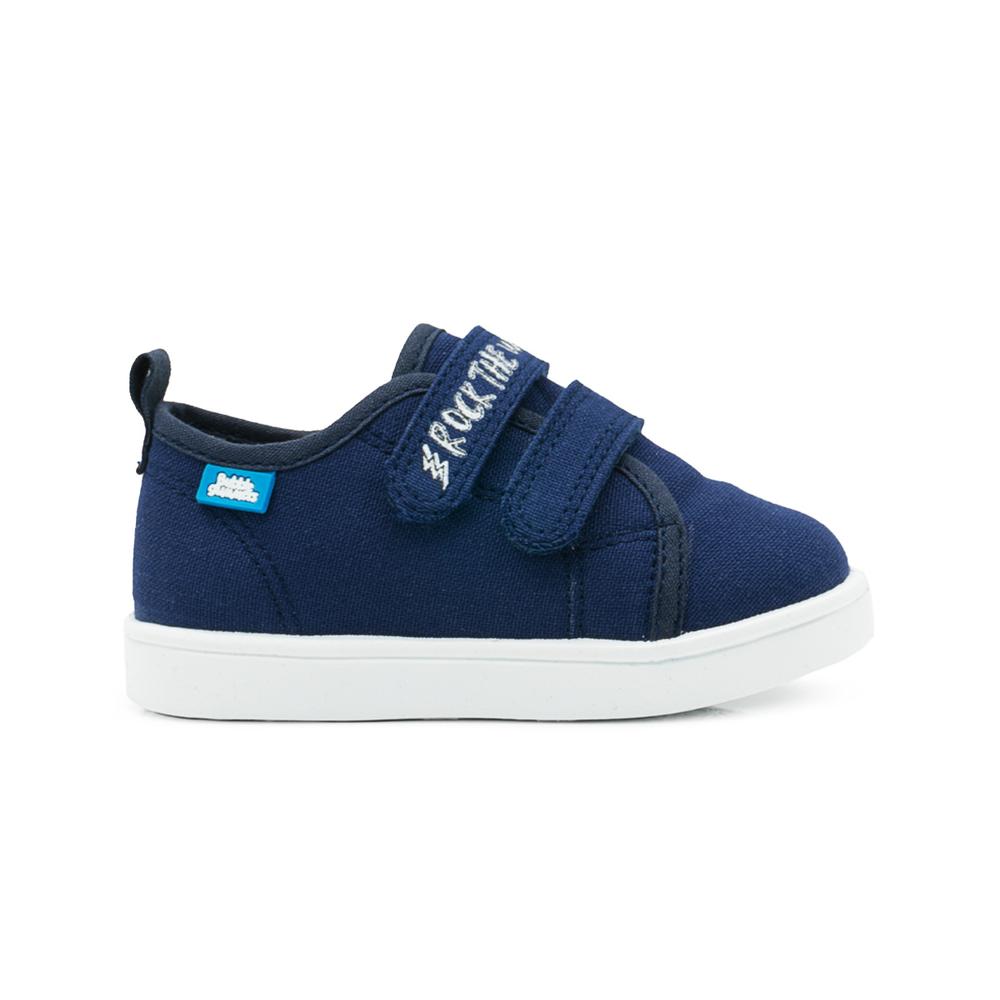 Foto 7 | Tenis Niño Bubble Gummers Choclo Ohio Velcro Marino 14-19 Azul Marino